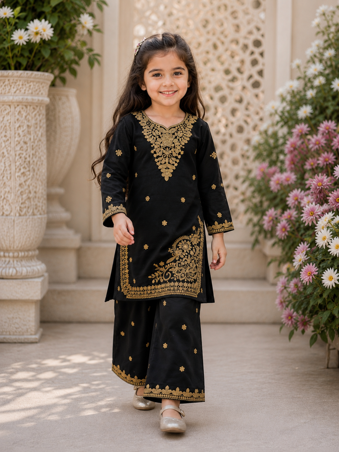 Dil Ruba - Embroided Chiffon Stitched 2 Pcs