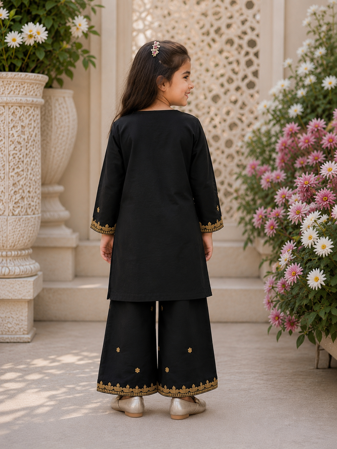 Dil Ruba - Embroided Chiffon Stitched 2 Pcs