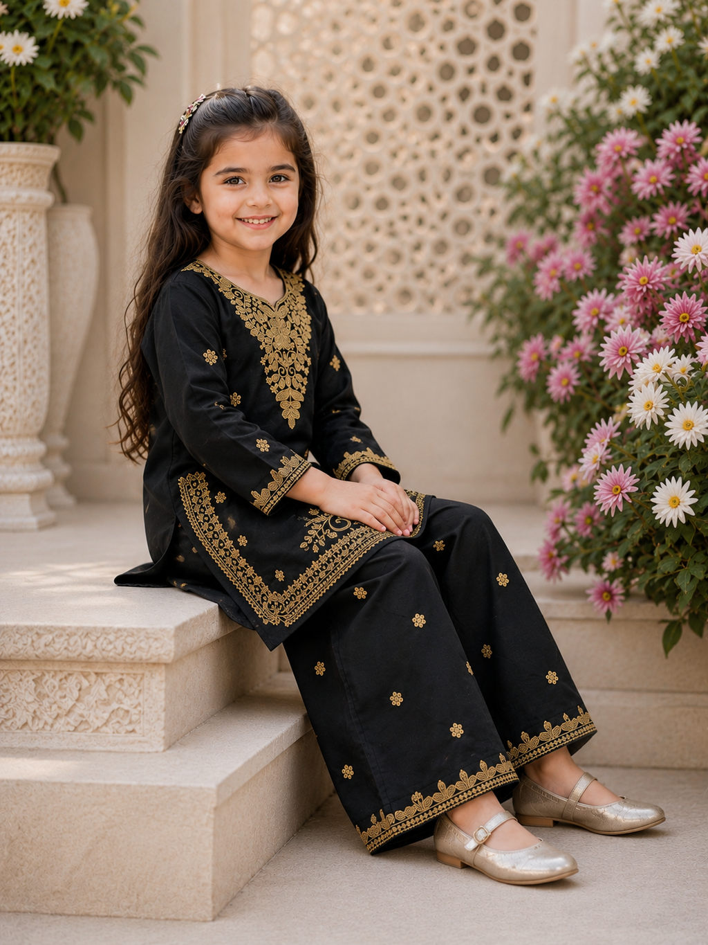 Dil Ruba - Embroided Chiffon Stitched 2 Pcs